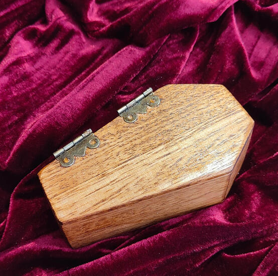 Coffin Trinket Box Closed