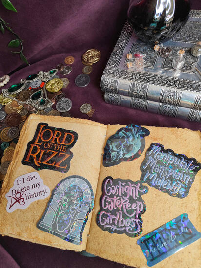 Holographic Stickers