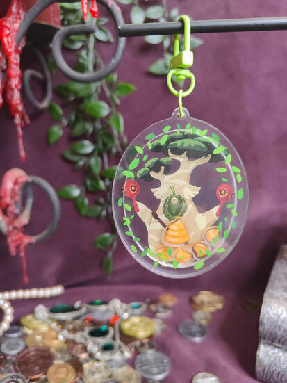 Legend of Zelda Shaker Charm