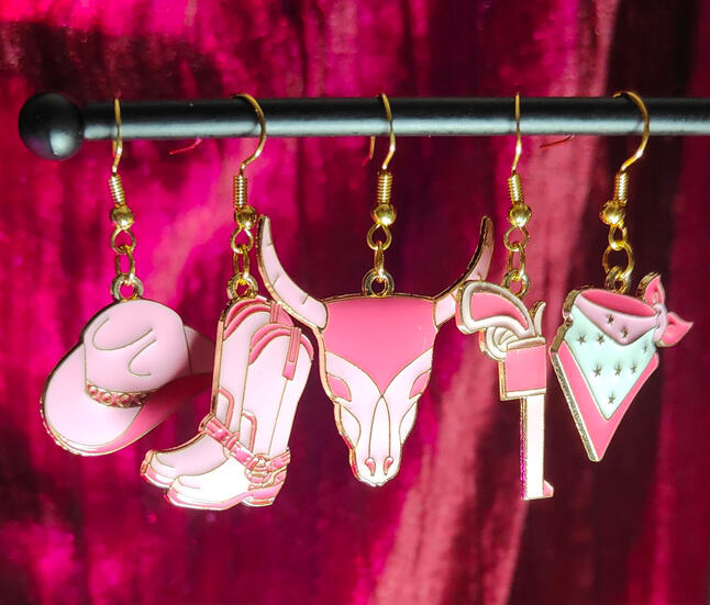 Pink Pony Club MixnMatch Earrings